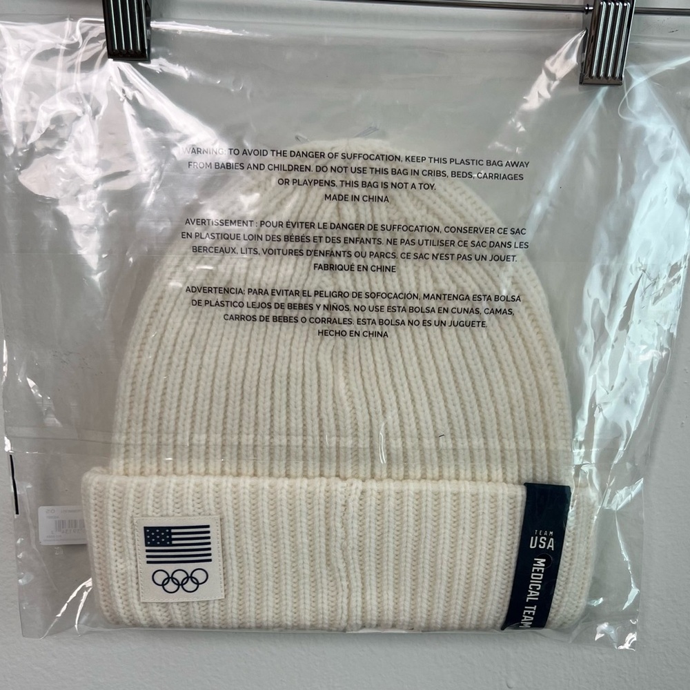 FIGS x Team USA Knitted Beanie